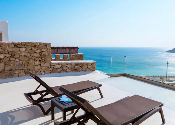 Panoramic Aegean At Elia Mykonos - Private&exclusive *