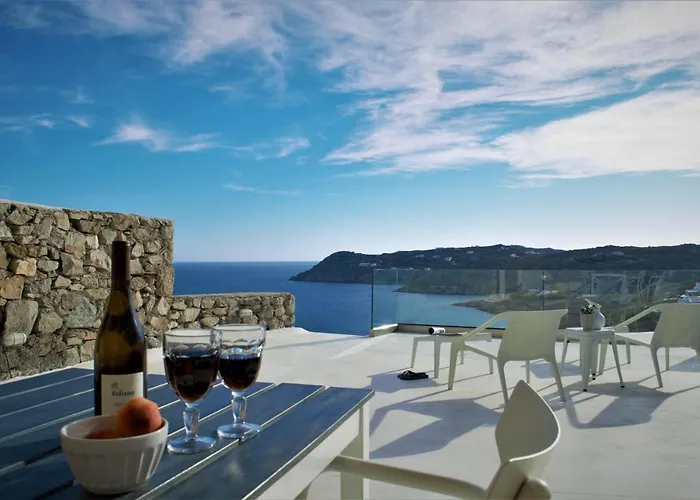 Panoramic Aegean At Elia Mykonos - Private & Exclusive * Elia (Mykonos)