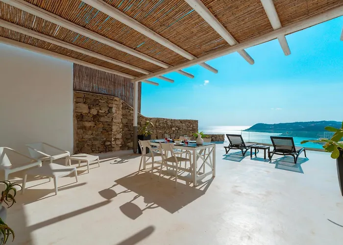 Panoramic Aegean At Elia Mykonos - Private & Exclusive Elia (Mykonos)