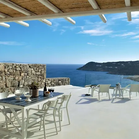 Elia House With Amazing View On The Beach Mykonos Villa