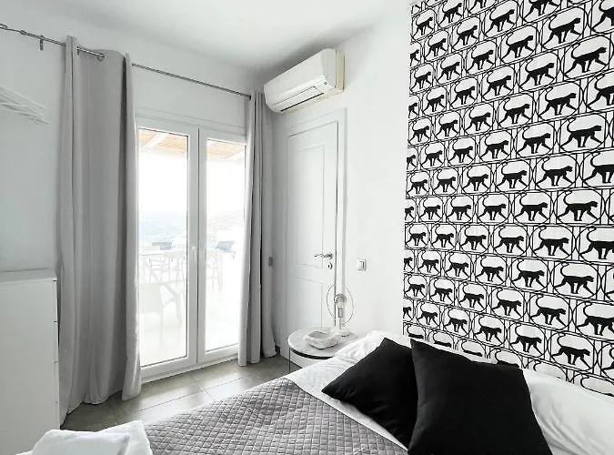 فيلة Panoramic Aegean At Elia Mykonos - Private & Exclusive