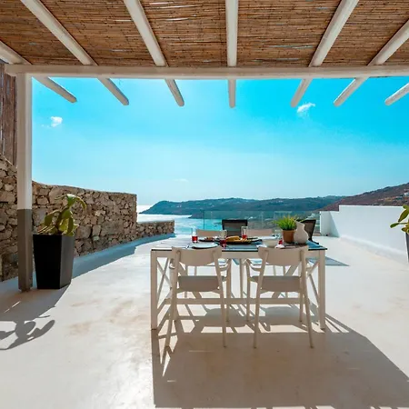 Elia House With Amazing View On The Beach Mykonos ヴィラ Mykonos Town