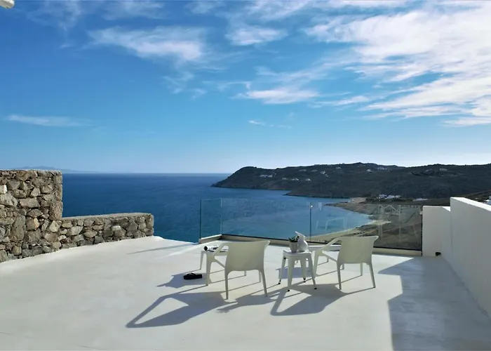 Panoramic Aegean At Elia Mykonos - Private & Exclusive Willa *