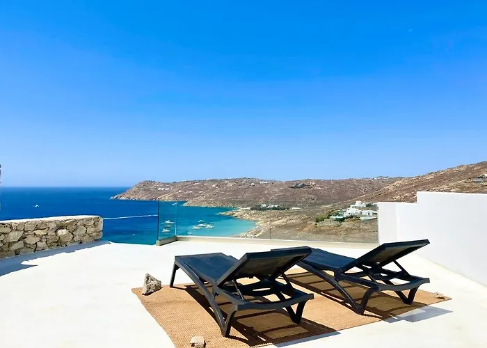 Panoramic Aegean At Elia Mykonos - Private & Exclusive